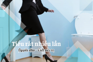 Tiểu rắt tiểu nhiều lần: Nguyên nhân và cách điều trị 