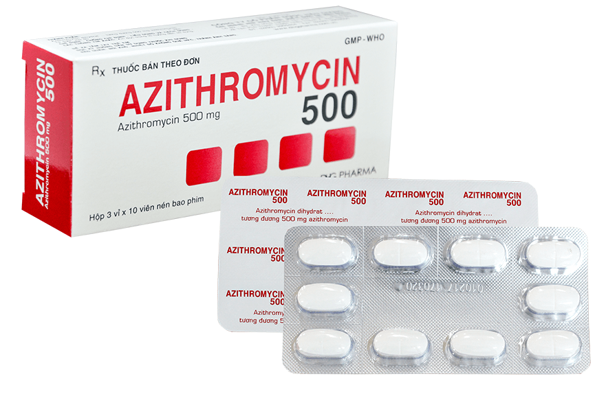 Viêm âm đạo do vi khuẩn uống thuốc kháng sinh gì? Azithromycin